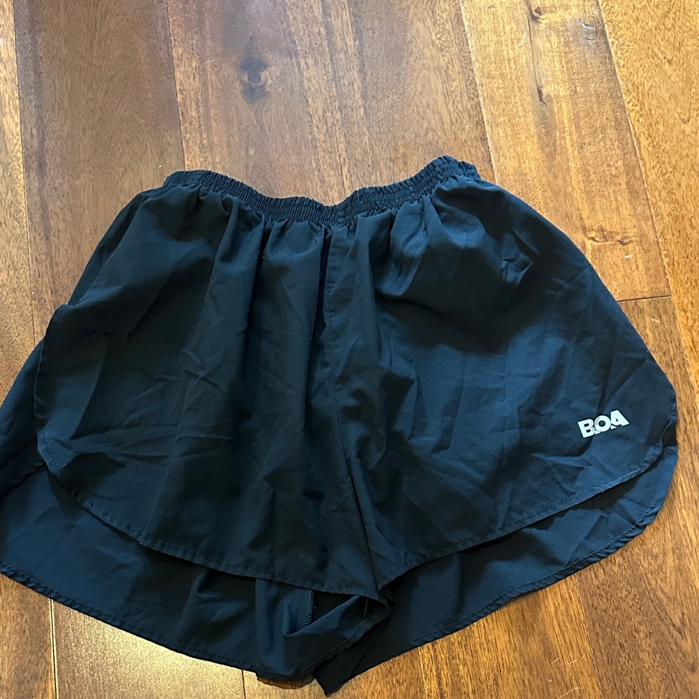 BOA Women's Black Athletic Shorts
